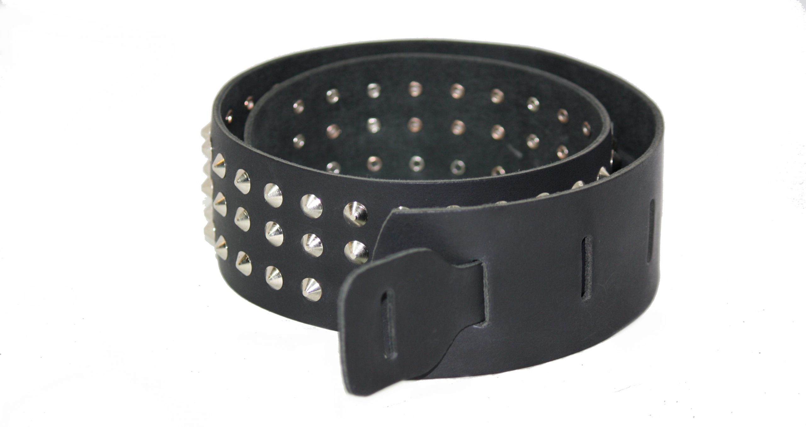 Studded Guitar Strap - Conical