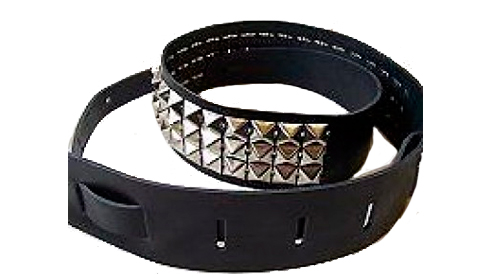 Studded Guitar Strap - Pyramid